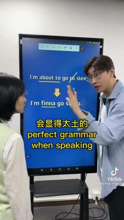 How to speak proper English&hellip;