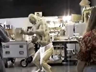 Animatronic Goro suit used in Mortal Kombat (1995)