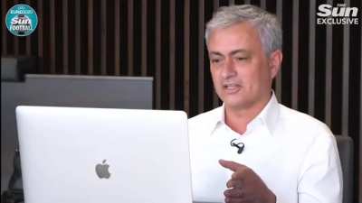 [Mourinho] "I did finish 2nd [but] it was a "bad season". [This season MUFC] finish 2nd, runner-up in the Europa League - "progress" - [b/c] good investment in media work and Ole has more friends in the media than I have."