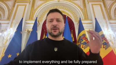 "We have a new powerful package of support from Germany &ndash; defense support, 1,3 billion euros (...) this package includes strengthening of our air defense, namely the production of new IRIS-T systems and missiles for air defense." - President Zelenskyy's a