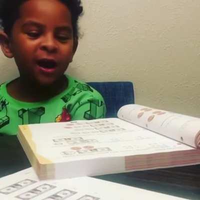 An outside of the box answer to his math question