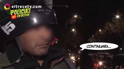 Si hablamos de policías en accion, no nos olvidemos de los borrachines