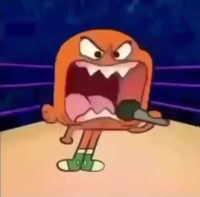 >:(