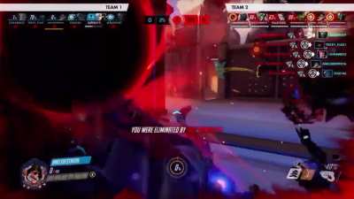 Genji deflects Zarya&rsquo;s graviton and Tracer&rsquo;s pulse bomb to kill my whole team
