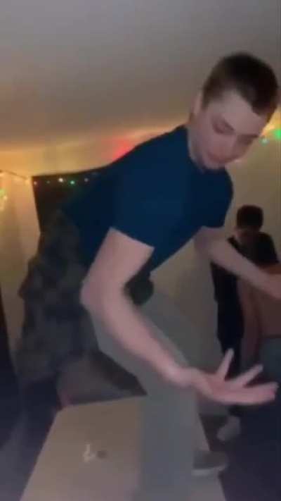 Impressive party trick