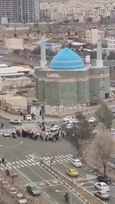 Really busy gatherings for the Islamic Revolution anniversary parade have been observed all over Iran. What a joke.