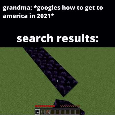 *quickly switches from creative to survival*