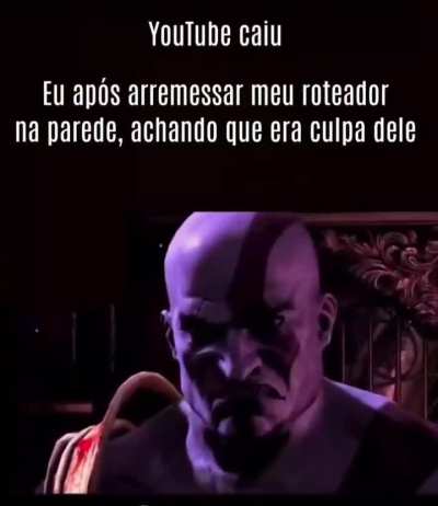 O YouTube caiu