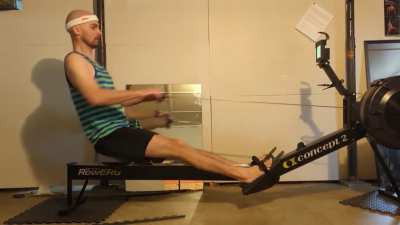 Technique critique please. 6'2", 155lbs, 35yrs old. Only ERG.