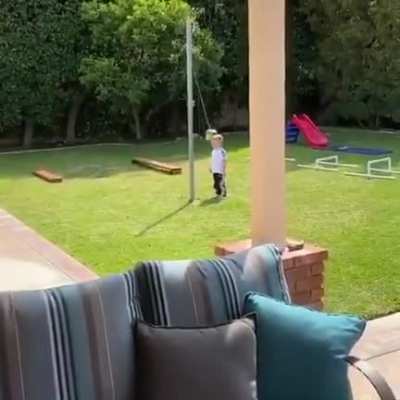 Pow. Right in the child&rsquo;s face.