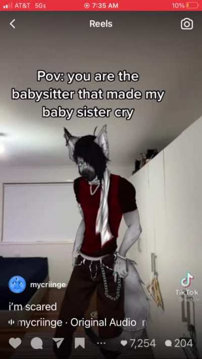 Metrosexual wolfboy is coming for you woof woof