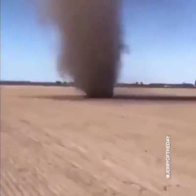 Who&rsquo;d have thought a tornado of rocks and dust would hurt??