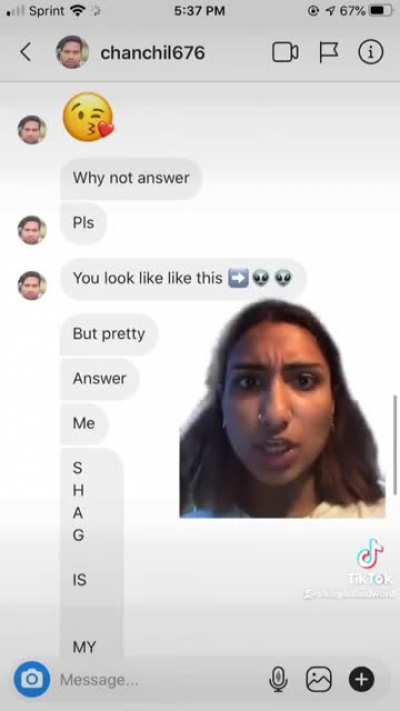 Bro&rsquo;s having a manic episode in this girl&rsquo;s DMs
