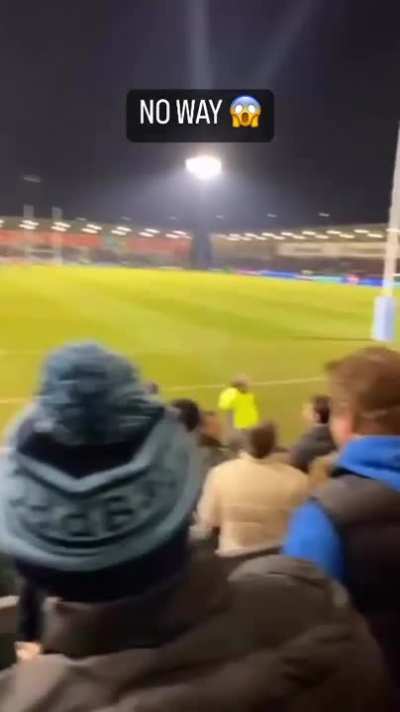 He meant to do that.