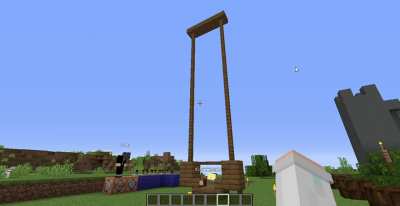 My friends and I made a guillotine!