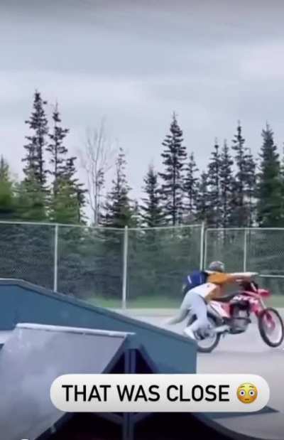 That was close!