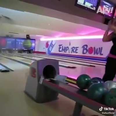 Yeeted the ball.
