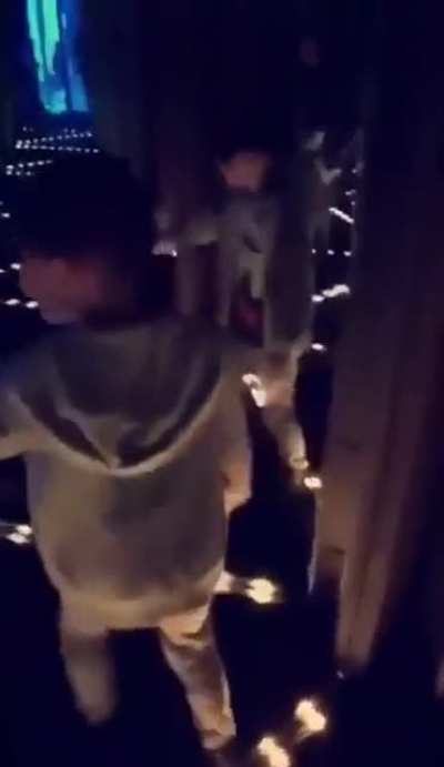 A kid learns the hard way about 45-degree mirrors