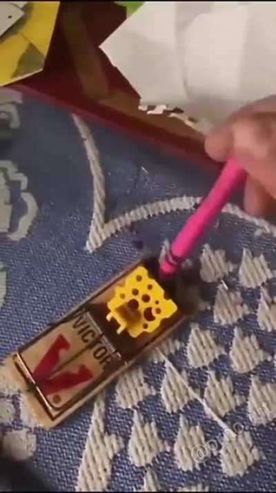 Testing out a mousetrap