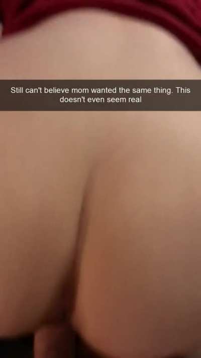 PAWG mom lets son fuck &amp;amp; creampie her after he confesses his incest fantasy