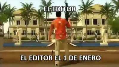 El editor despu&eacute;s de diciembre 😎😎🤑🤑