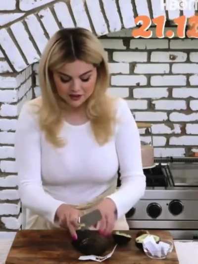 Her avocados are enormous&hellip;