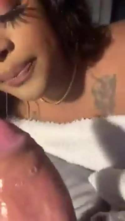black girl loves draining BWC