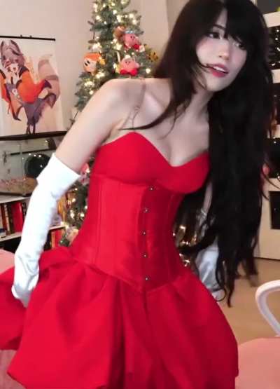 Emi in red 😊