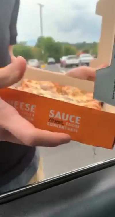 The only way to compensate for getting someone's order late