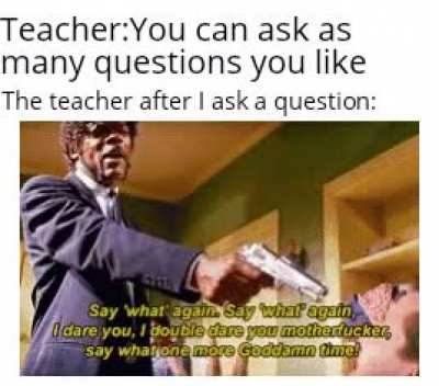 Wait a minute this whole operation was your idea