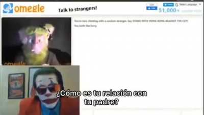 Beelce hablando con alguien del chat