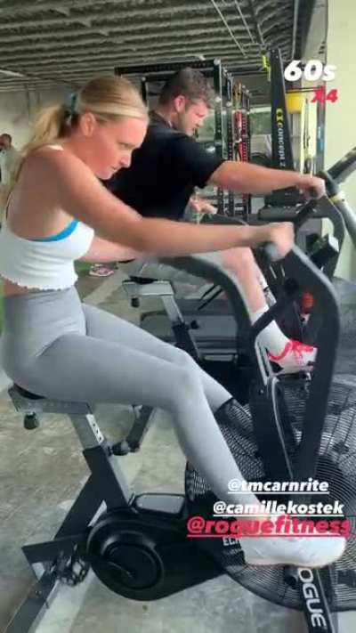 Working her body