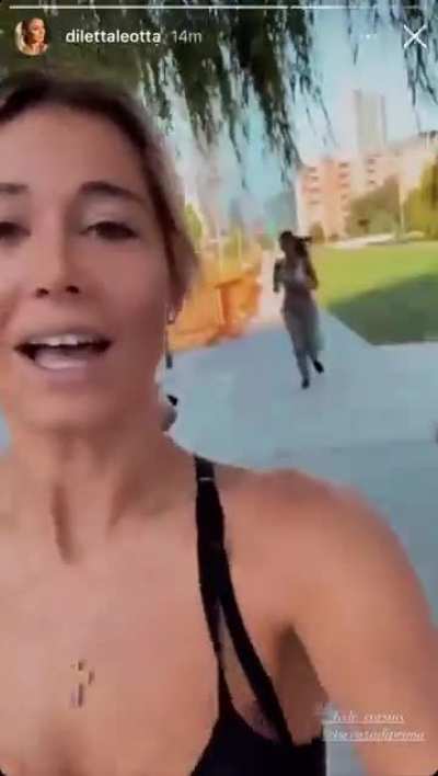 Diletta Leotta out for a run 🥵🥵