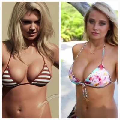 Boobs: Kate Upton vs Genevieve Morton?