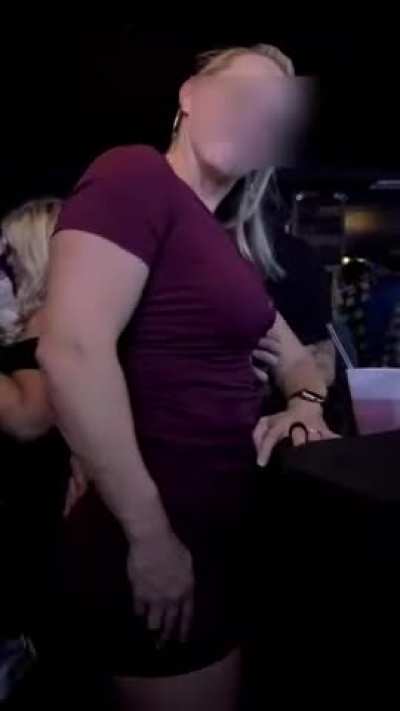 My [F42] 1st Hotwife experience! Dancing w/ a guy [M28] in front of hubby &amp;amp; throating him in the backseat of my car.