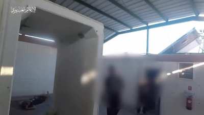 First person footage of storming Erez military base