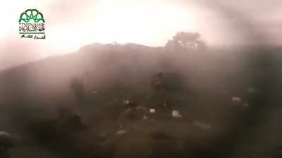 Ahrar Al-Sham Fighters Planning then Executing a Mechanized Assault to Take a Hill from the Syrian Arab Army - Unknown Date