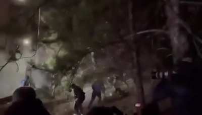 ODT&Uuml;'de polis &ccedil;ok sert m&uuml;dahele ediyor