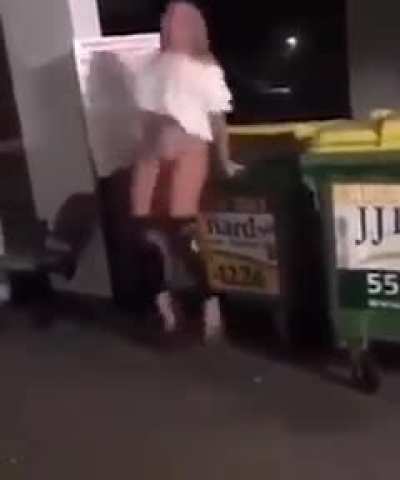Trash in trash
