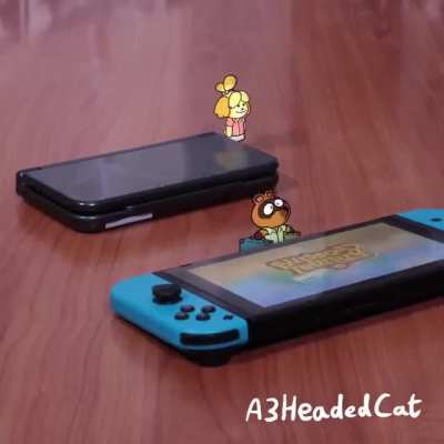 Cute Animation done by A3HeadedCat on Twitter 💖