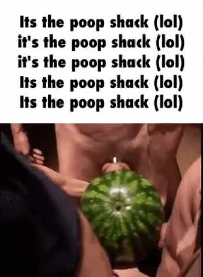 It&rsquo;s the poop shack (lol)