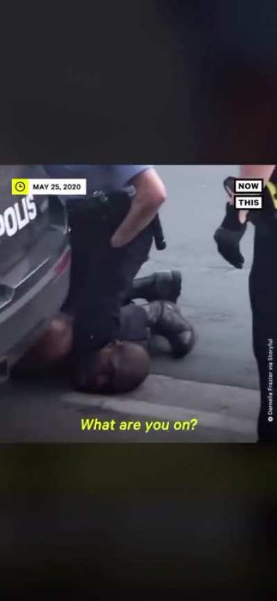 A police man kills George Floyd an innocent black man by putting his knee on his neck. Even after repeating several times &ldquo;I can&rsquo;t breathe&rdquo; the officer still keeps his knee on George&rsquo;s neck.