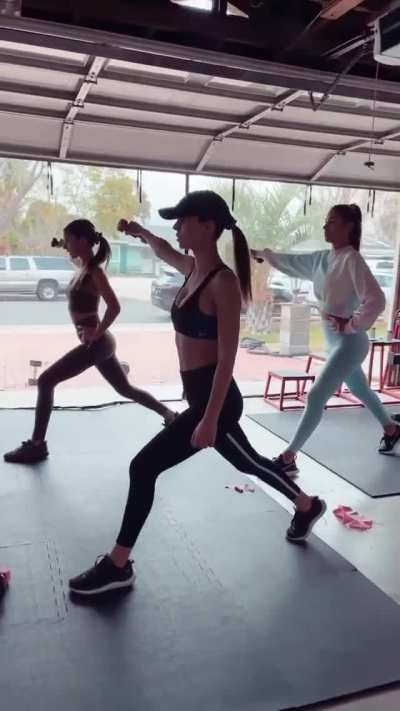 workout buddies
