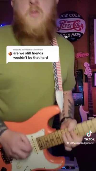 Added a solo to are we still friends