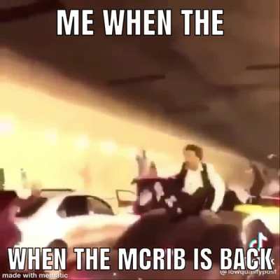 When the McRib is back