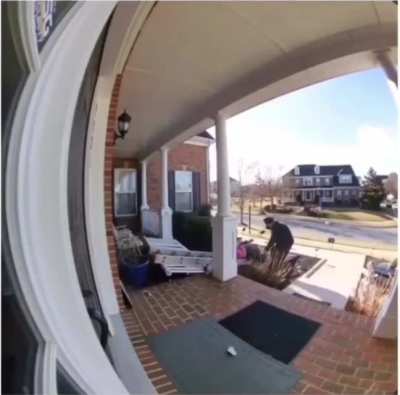 WCGW Not following proper ladder safety rules