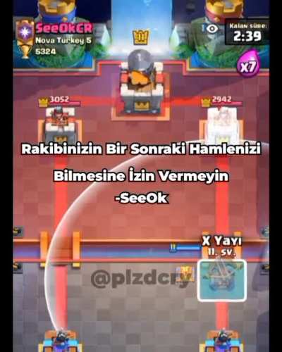rakibinizin bir sonraki hamlenizi bilmesine izin vermeyin 🤙😀