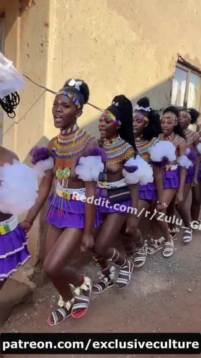 Purple skirts