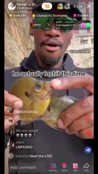 he&rsquo;s truly lost it