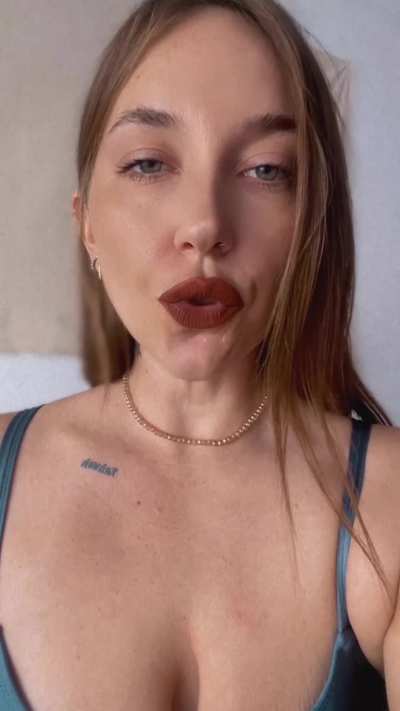 you, below me, with your mouth open &amp;lt;3
